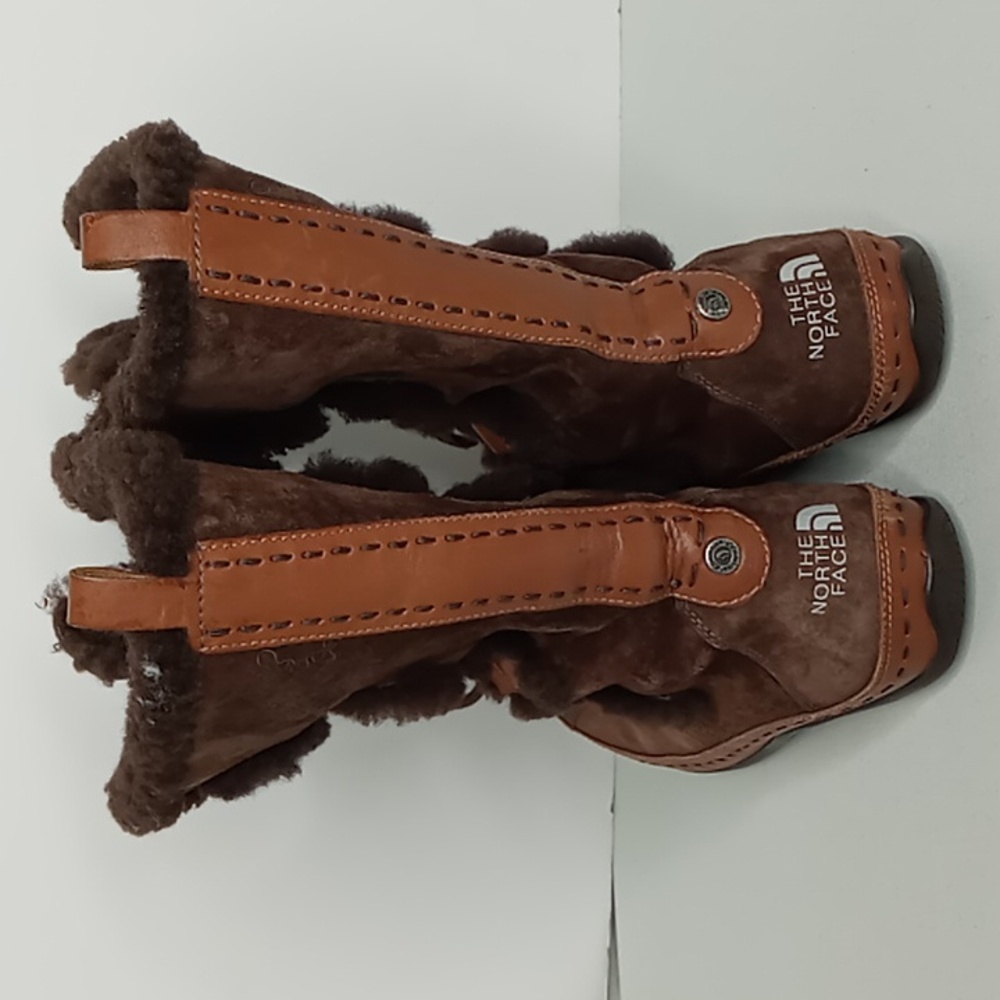 The North Face Women's Brown Waterproof/Insulated Suede Boots - 8.5 - Picture 7 of 12